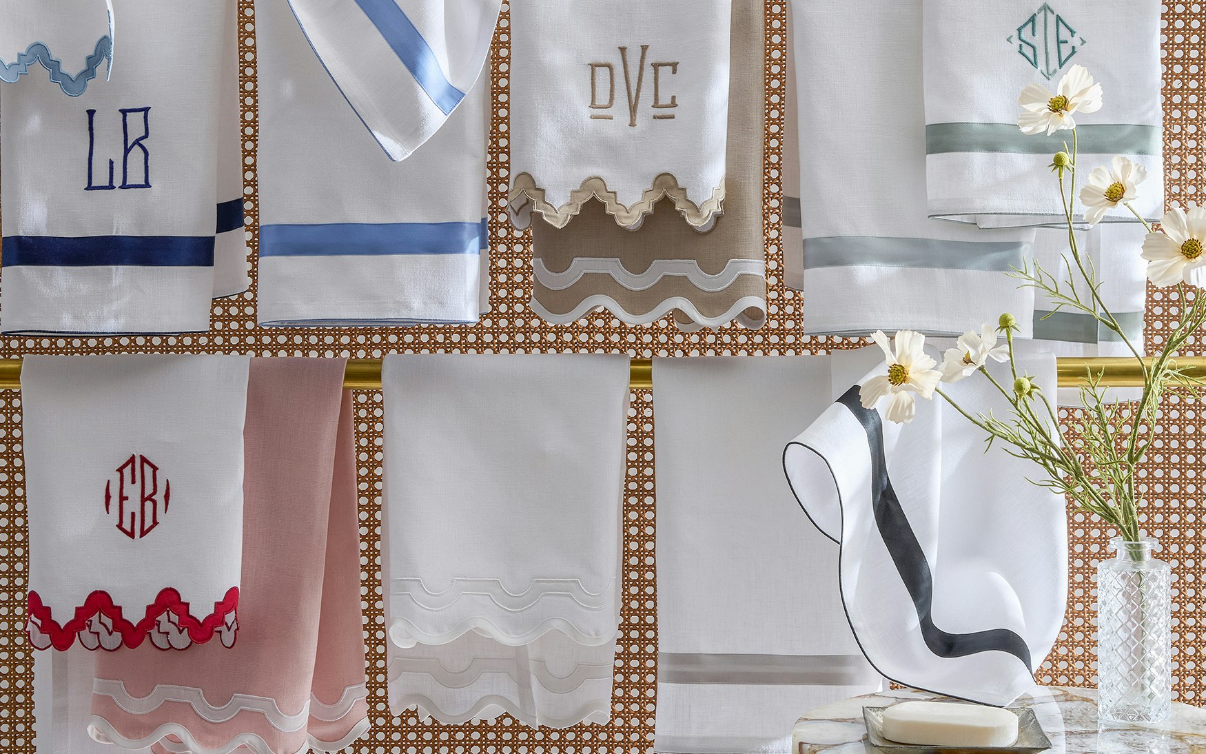 Aziza Guest Towels by Matouk Collection