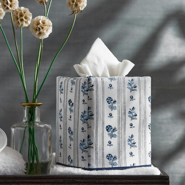 Cabanon Stripe Tissue Box Cover