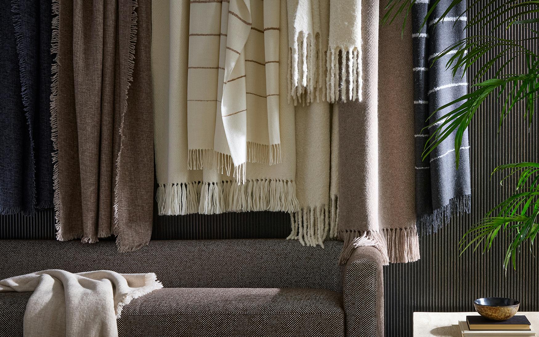 Amelia Stripe Throw by Matouk