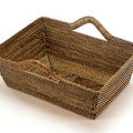 Rectangular Bread Basket with Handles