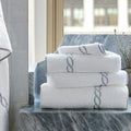 Classic Chain Bath Towels by Matouk