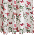 Baudin Butterfly Linen Shower Curtain by Matouk Collection