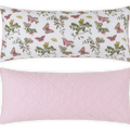 Reversible Lumbar Pillow Cover by Matouk Collection