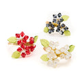 Beaded Floral Napkin Ring by Deborah Rhodes