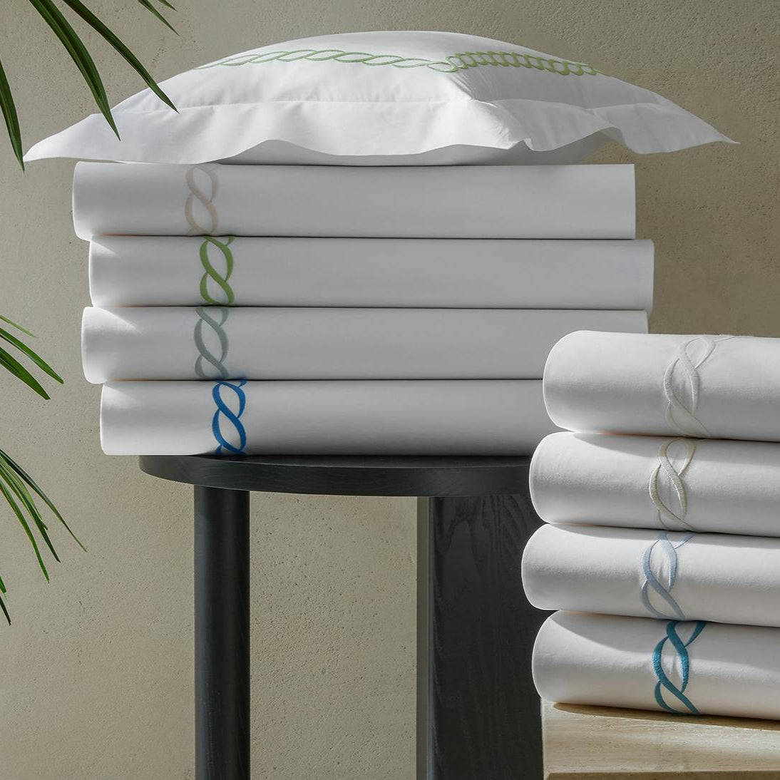 Classic Chain Bed Linens by Matouk Luxury Linens