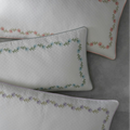 Daphne Matelassé Lumbar Pillow Cover by Matouk Collection