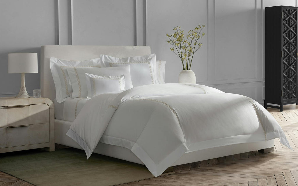 Classic Chain Bed Linens by Matouk Luxury Linens