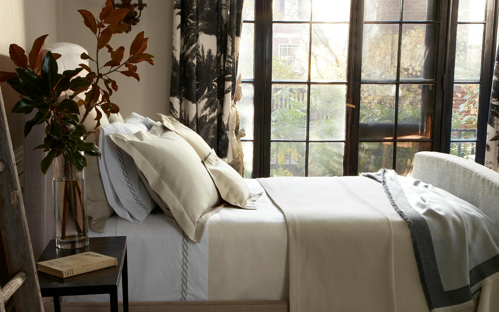 Classic Chain Bed Linens by Matouk Luxury Linens