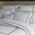 Classic Chain Scallop Bed Linens by Matouk