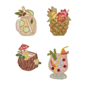 Happy Hour Coaster in Multi