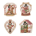 Nutcracker Coaster in Multi by Kim Seybert