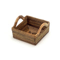 Square Basket with Handles