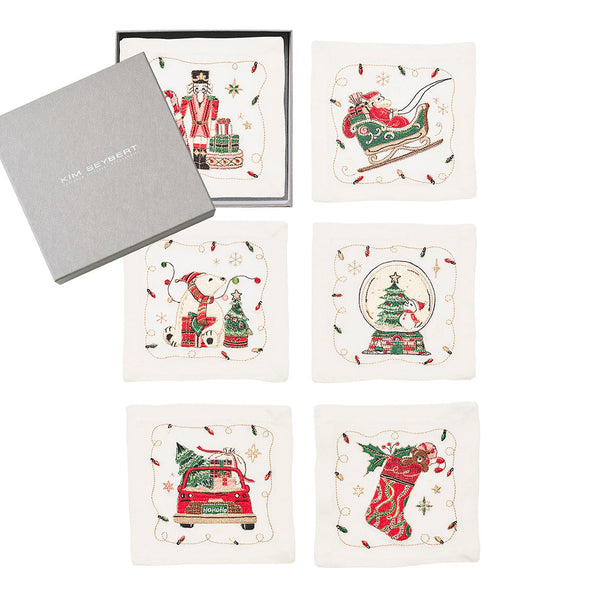 Holly Jolly Cocktail Napkins