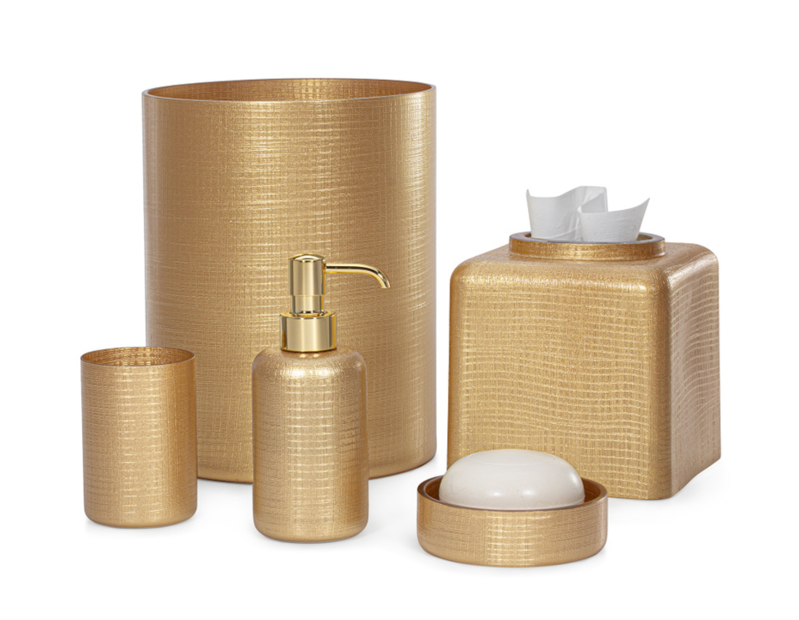 Cambric Gold Luxury Bath Vanity Set by LaBrazel