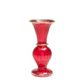 Trumpet Bud Vase in Red by Kim Seybert