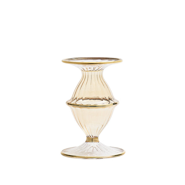 Blossom Candle Holder in Champagne