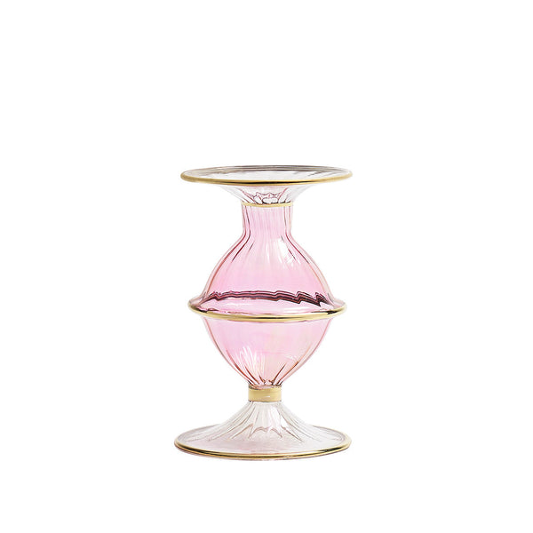 Blossom Candle Holder in Pink