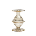 Blossom Candle Holder in Smoke by Kim Seybert