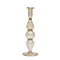 Ripple Candle Holder in Smoke by Kim Seybert