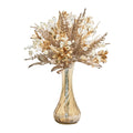 Gilded Spray Floral Bouquet by Kim Seybert