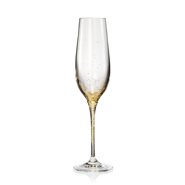 Orion Champagne Glass in Gold