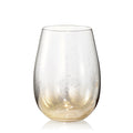 Orion Tumbler Glass in Gold by Kim Seybert