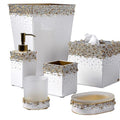 Duchess Enamel with Melange of Crystals Vanity Set by Mike and Ally