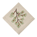 Flax Juniper Berry Napkin by Deborah Rhodes