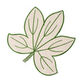 Flax Harvest Leaf Embroidered Placemat by Deborah Rhodes