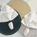 Rope Knot Napkin Ring in Silver by Kim Seybert