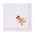 Gingerbread Embroidered Napkin by Deborah Rhodes