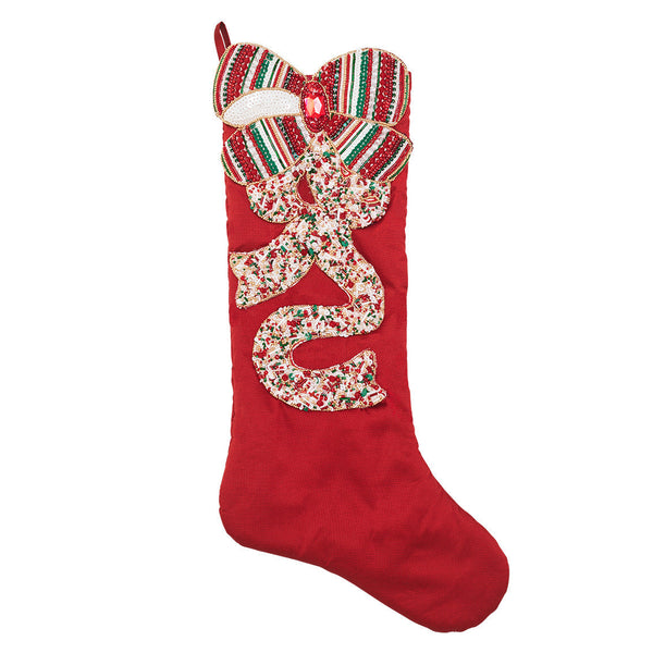 Merry Bow Stocking