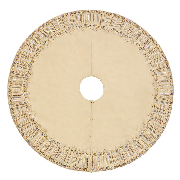 Gilded Sparkle Tree Skirt