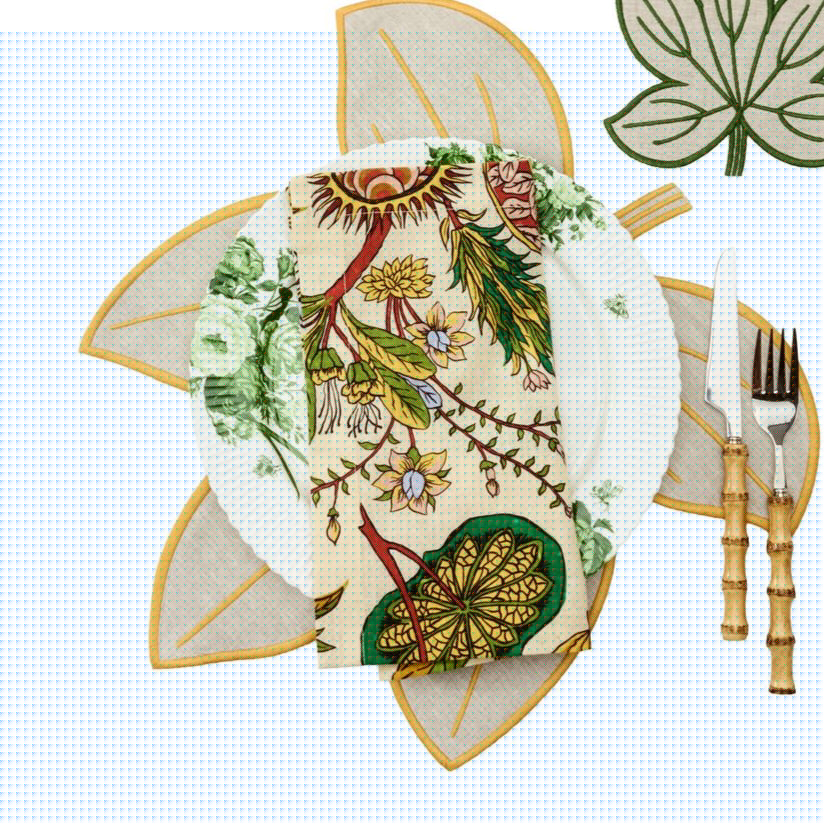 Wildwoods Printed Napkin by Deborah Rhodes