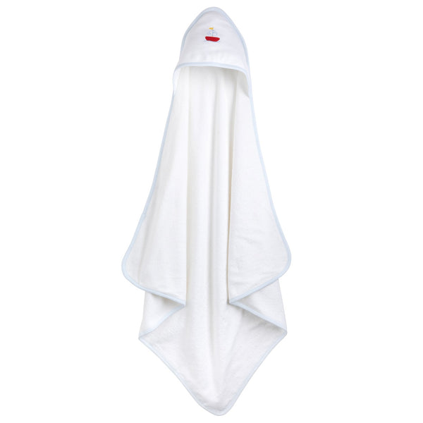 Hooded Towel Sailboat
