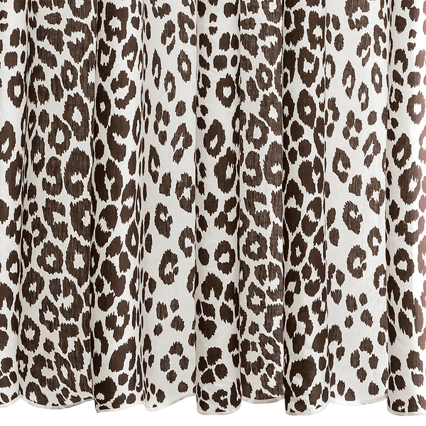 Iconic Leopard Shower Curtain