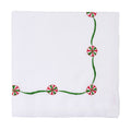 Merry Mint Embroidered Napkin by Deborah Rhodes