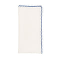 Casbah Napkin in White & Blue