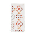 Malta Napkin in White & Brown by Kim Seybert