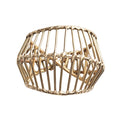 Cage Napkin Ring in Gold by Kim Seybert
