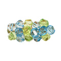 Pop Rocks Napkin Ring in Blue & Green