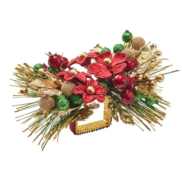 Xmas Carol Napkin Ring