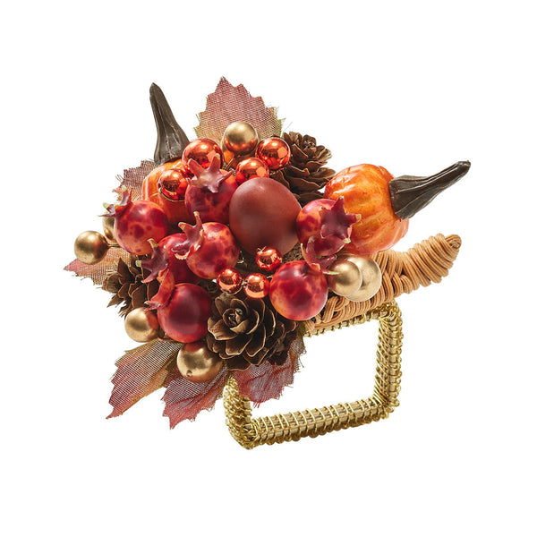Cornucopia Napkin Ring