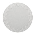 Dream Weaver Placemat in Gray & White