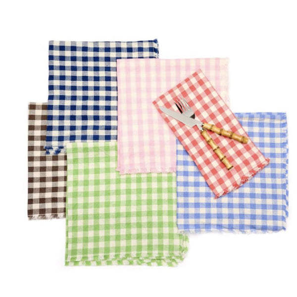 Provence Check Napkin