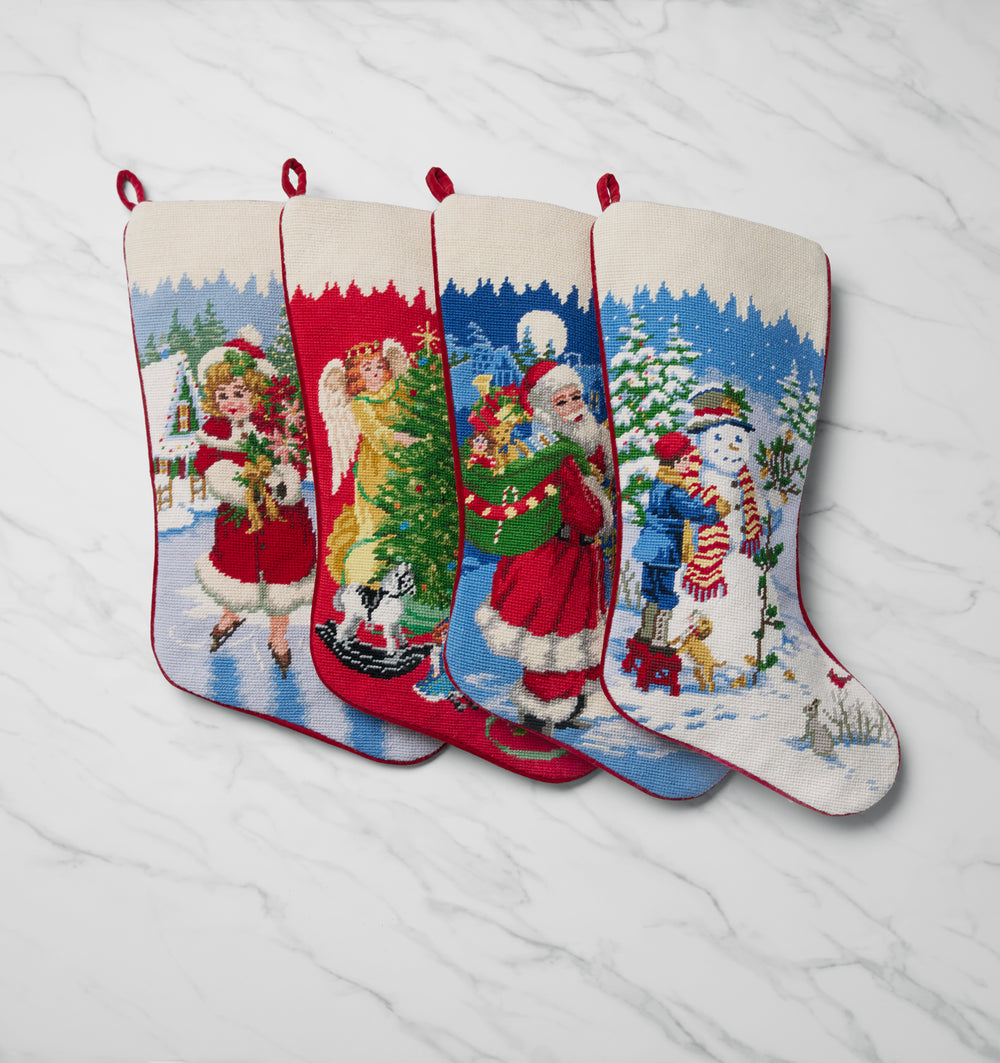 Ice Skater Girl Stocking by SFERRA
