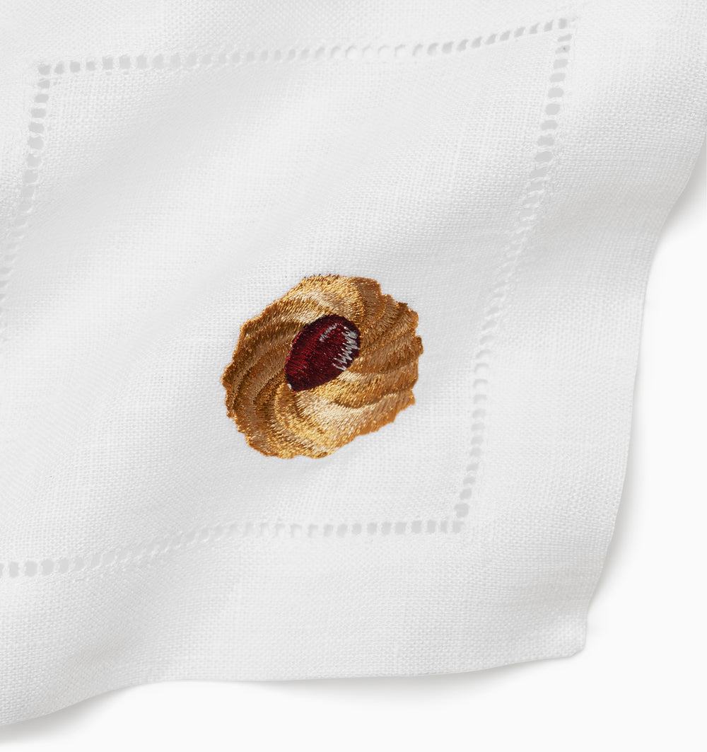 Biscotto Cocktail Napkins by SFERRA