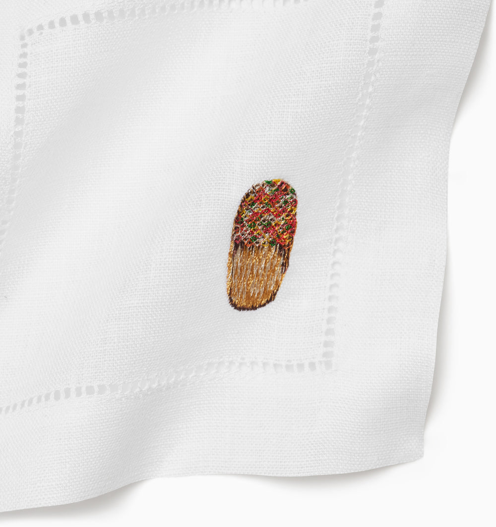 Biscotto Cocktail Napkins by SFERRA