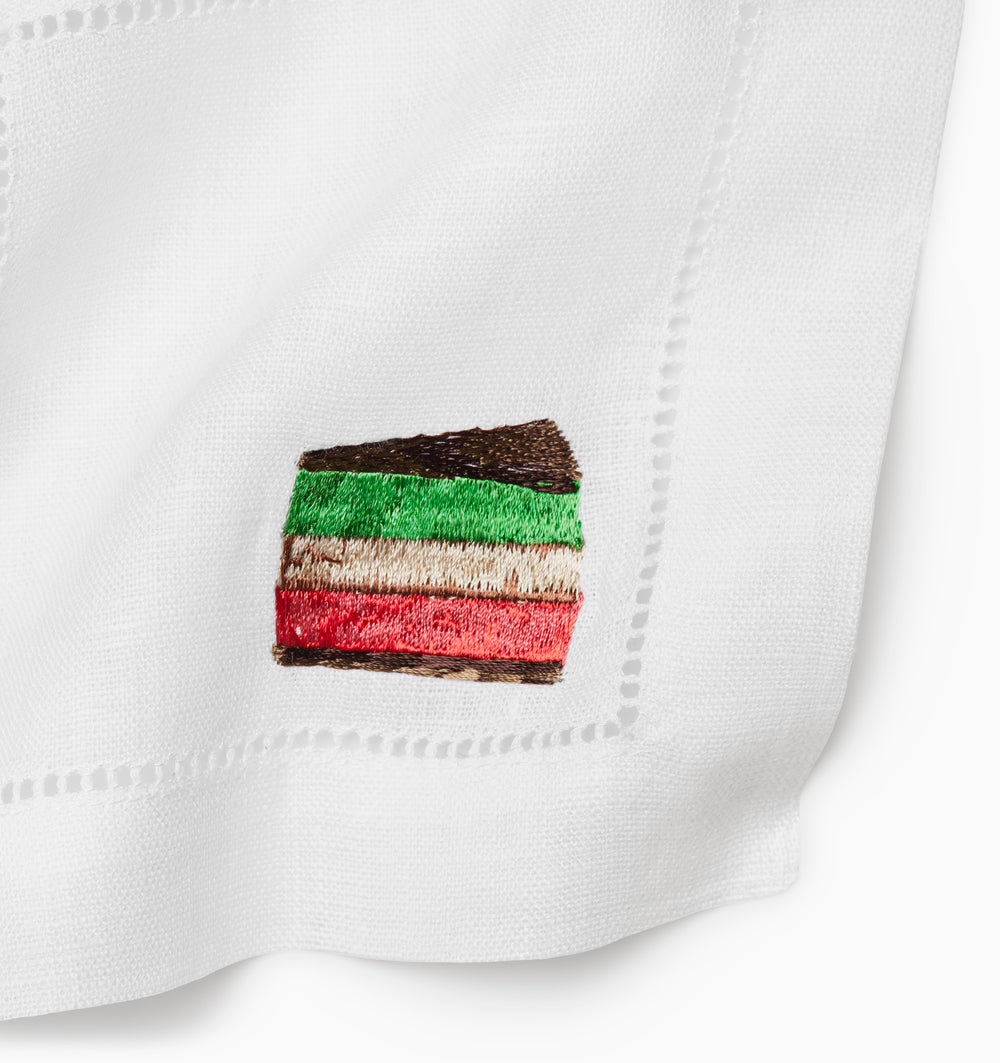 Biscotto Cocktail Napkins by SFERRA