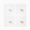 Year of the Horse Cocktail Napkins by SFERRA